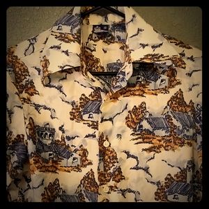 Long sleeve Jeans Joint shirt